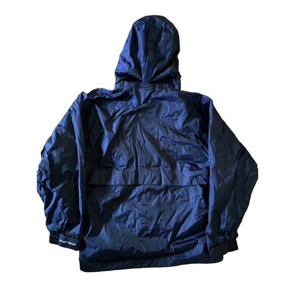 Helly Hanson Jacket Small Navy Blue Helly Tech packable rain coat wind breaker - Picture 5 of 8